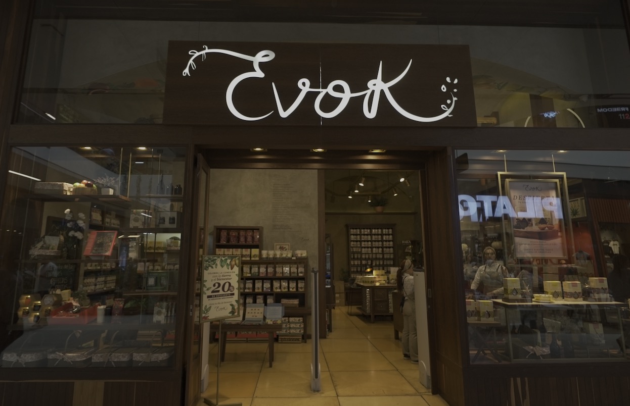 evok chocolatería en viva envigado