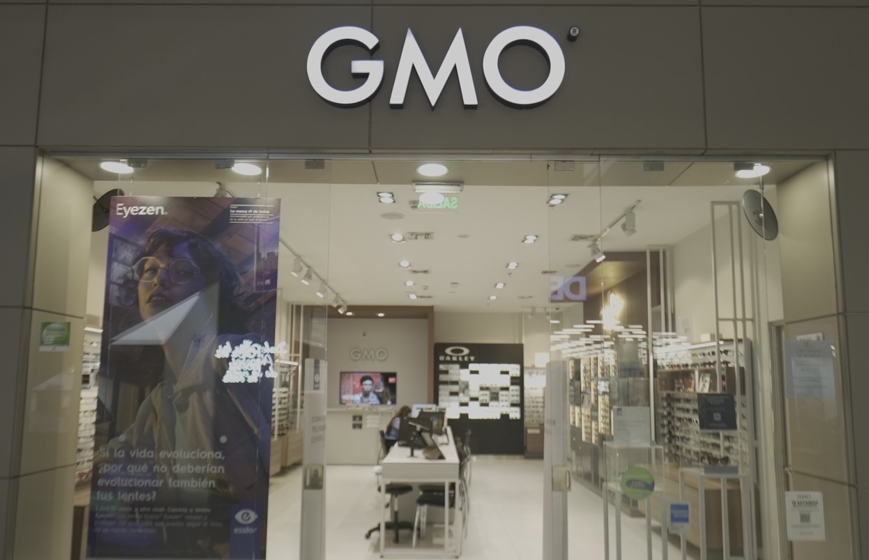 GMO tienda de gafas en envigado