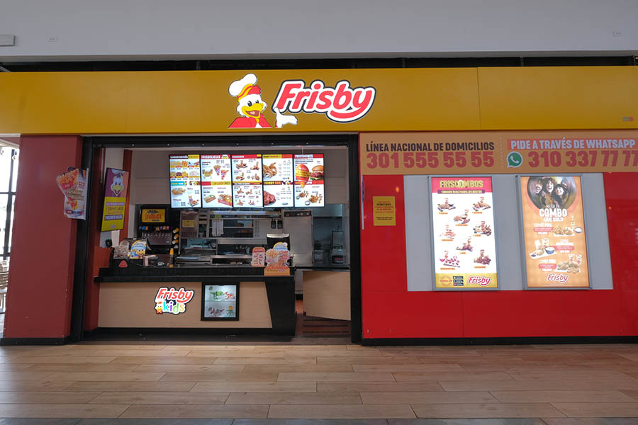 pollo frito frisby en tunja