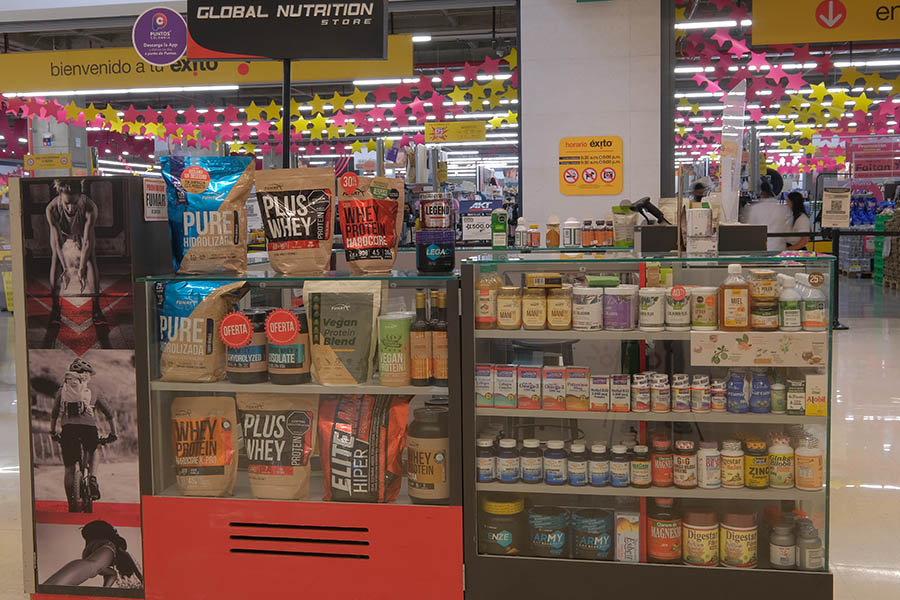 tienda de suplemento global nutrition en tunja