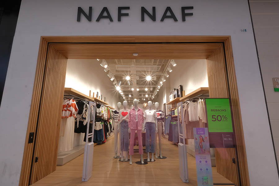 tienda de ropa para mujer naf naf en tunja