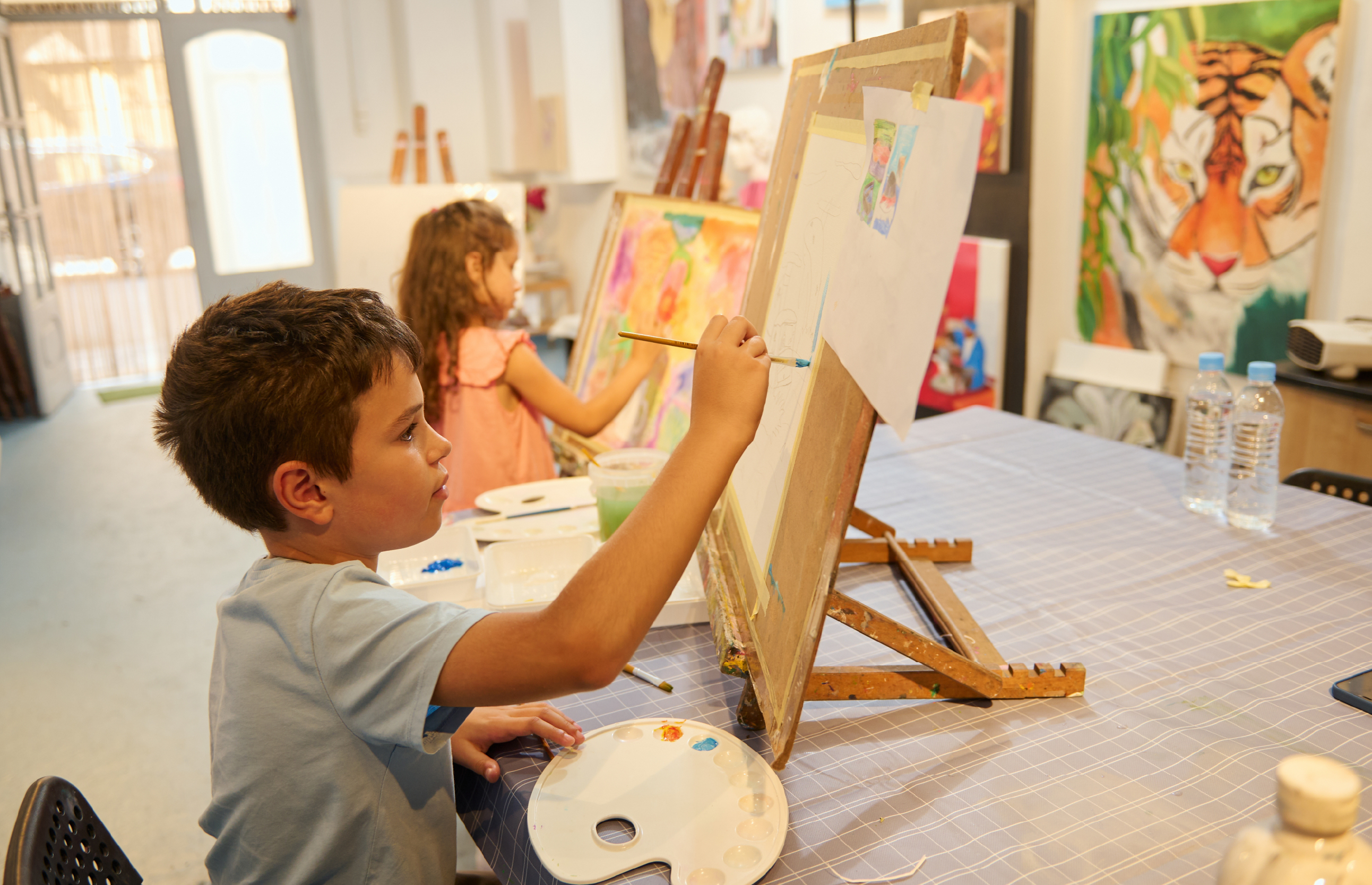 Pintando con el Coronel