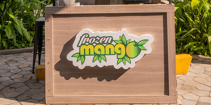 Frozen mango