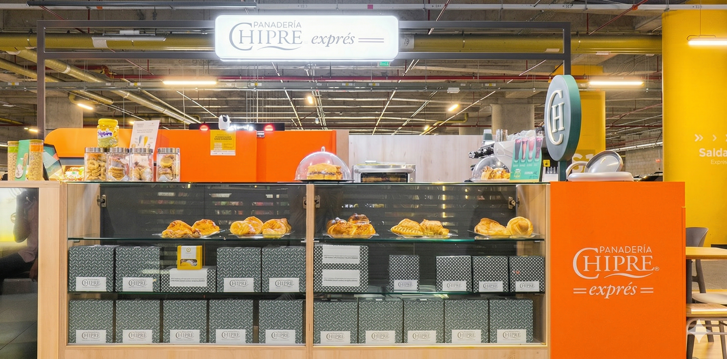 Fachada arepa expres